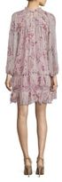 Thumbnail for your product : Zimmermann Winsome Silk Lace Inset Shift Dress