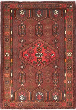 Andelz Red Rug 3'6 x 4'11