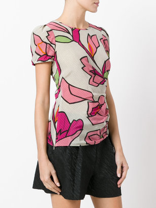 Emporio Armani floral print T-shirt