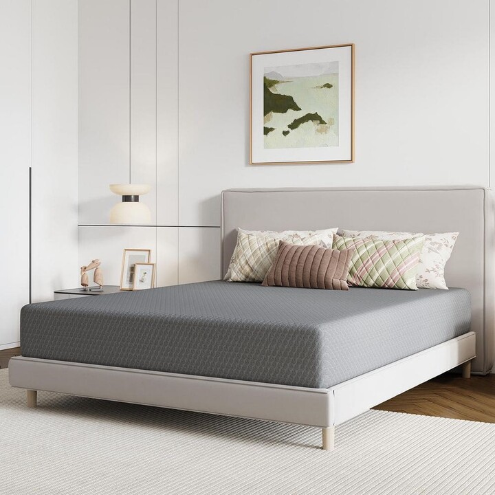 Novilla Twin Medium Memory Foam 12 in. Mattress, Cooling and Breathable