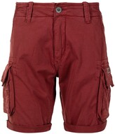 Thumbnail for your product : Alpha Industries Logo-Embroidered Cargo Shorts