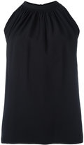 Helmut Lang gathered front tank top 