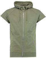 Thumbnail for your product : boohoo Sleeveless Zip Through Hoodie