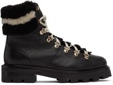 Thumbnail for your product : Jimmy Choo Black Shearling Eshe Boots