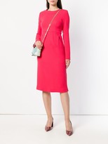 Thumbnail for your product : P.A.R.O.S.H. Long Sleeve Flared Dress