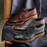 Thumbnail for your product : Charles Tyrwhitt Brown Tavistock wingtip brogue shoes