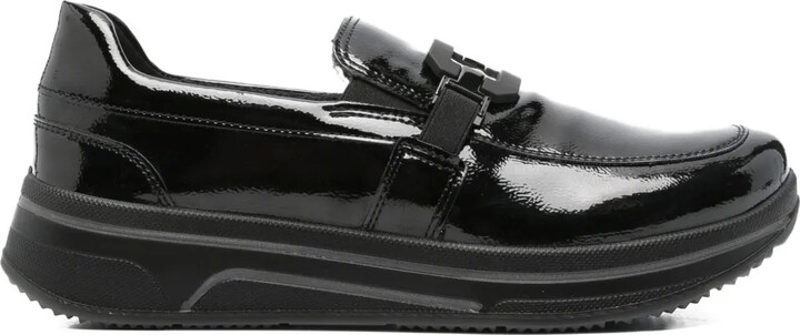 ara Sapporo patent-leather loafers