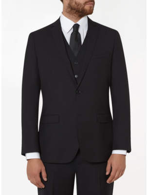 George Black Regular Fit Suit Jacket