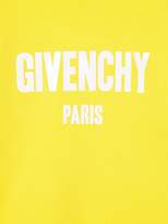 Thumbnail for your product : Givenchy Kids stripe trim logo sweatshirt