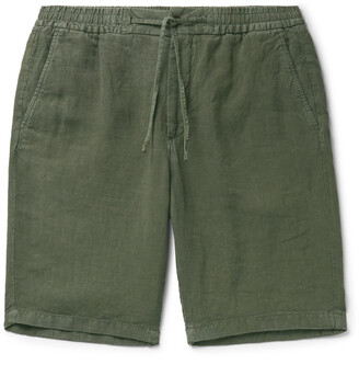 NN07 Seb Linen Drawstring Shorts