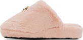 Thumbnail for your product : Versace Underwear Pink 'La Medusa' Slippers