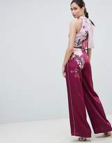 Thumbnail for your product : Ted Baker Halterneck Jumpsuit In Serenity Floral Print