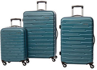 Samsonite In-Flight Teal Three-Piece Spinner Luggage Set