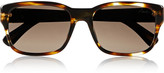 Thumbnail for your product : Lanvin Square-frame metal and acetate sunglasses