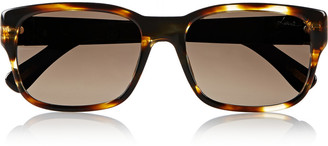 Lanvin Square-frame metal and acetate sunglasses