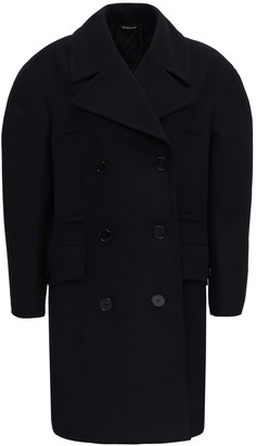 Givenchy flared double breasted coat - ShopStyle