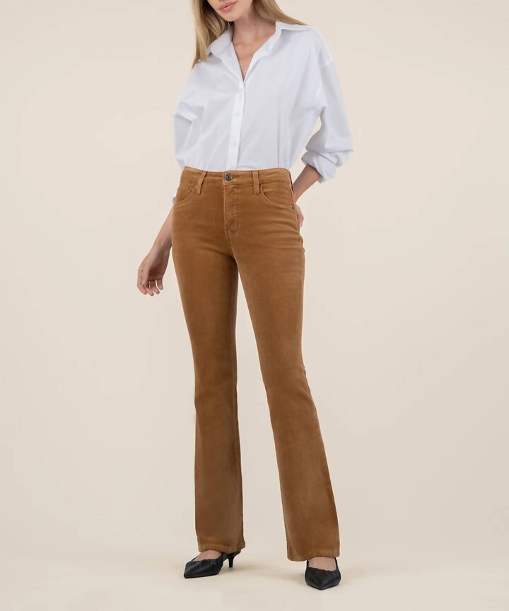 Ana Corduroy Jeans In Camel