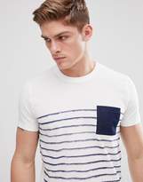 Thumbnail for your product : Esprit T-Shirt With Stripe and Contrast Pocket