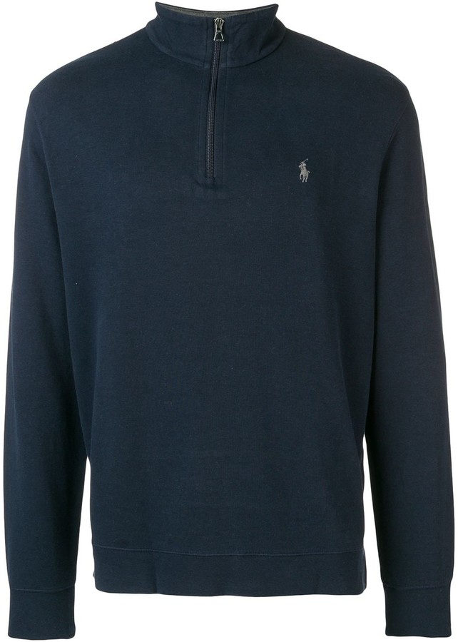 Polo Ralph Lauren Quarter Zip Turtleneck Sweater - ShopStyle