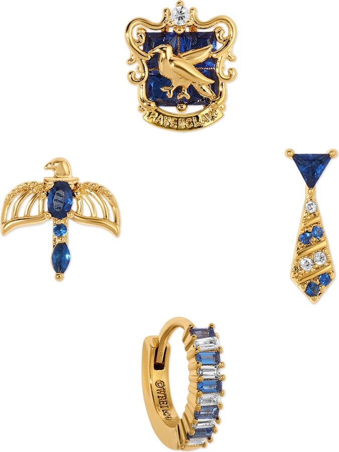 Girls Crew Harry Potter Ravenclaw House Crystal Earring Set