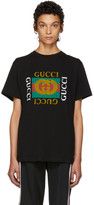 Thumbnail for your product : Gucci Black Tiger Logo T-Shirt