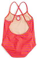 Thumbnail for your product : J.Crew Girls' keyhole one-piece swimsuit in sailor stripes