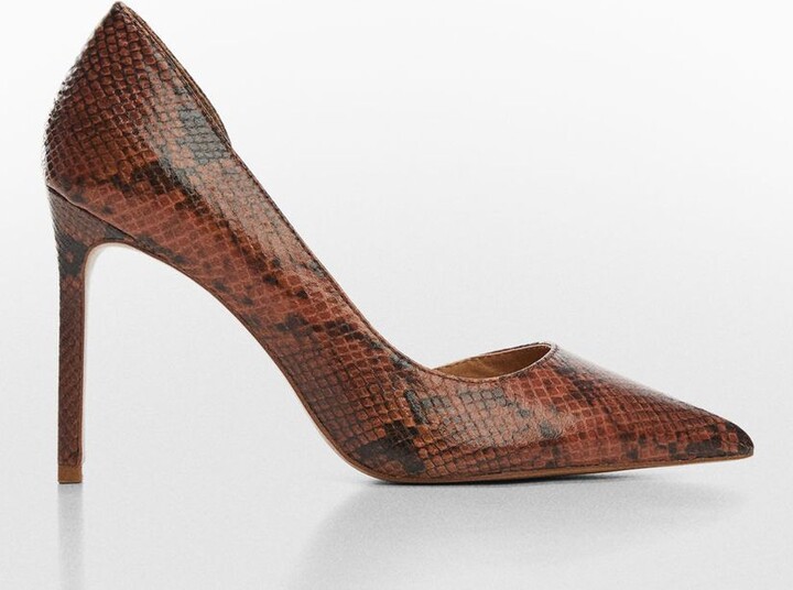 Stiletto Heels Mango Audrey Heels MANGO Audrey Patent Asymmetrical