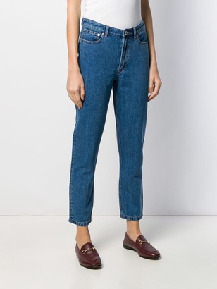 A.P.C. Paper 80's high cropped jeans