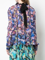 Thumbnail for your product : Jason Wu Collection Floral Print Sheer Blouse