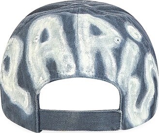 Balenciaga Men's BB Sprayed Cap - Grey - Size Medium