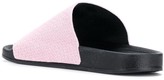 Thumbnail for your product : adidas Logo Embossed Slide Sandals