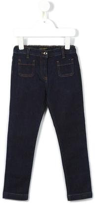 Dolce & Gabbana Kids patch pocket jeans