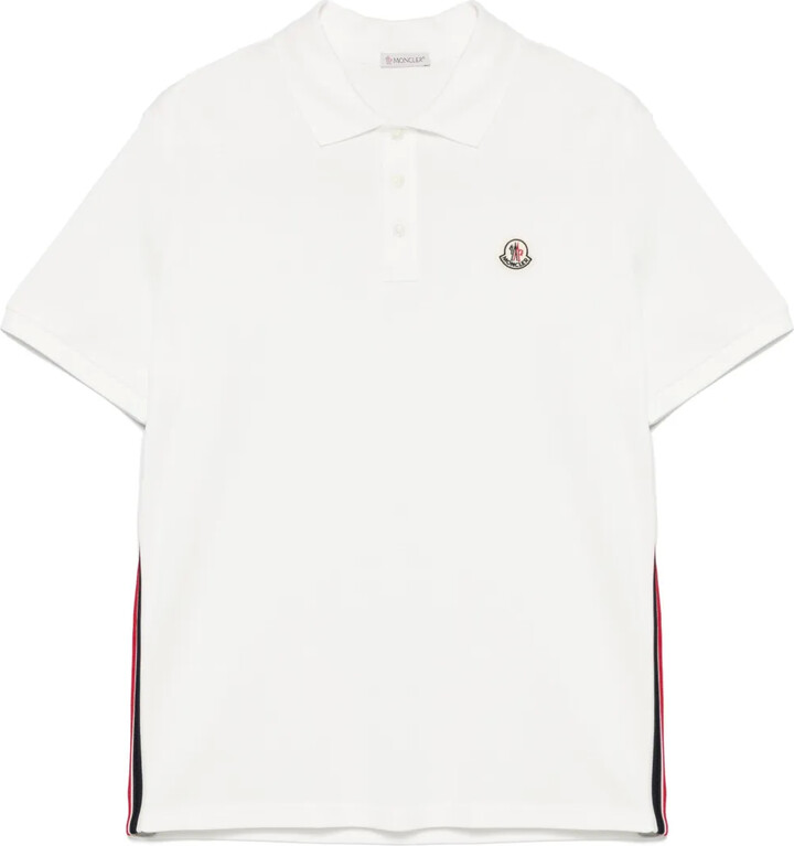 Moncler Logo-Patch Polo Shirt