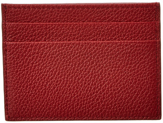 Dolce & Gabbana Tumbled Leather Card Holder