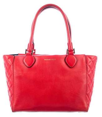 Michael Kors Quilted Miranda Tote Red Quilted Miranda Tote
