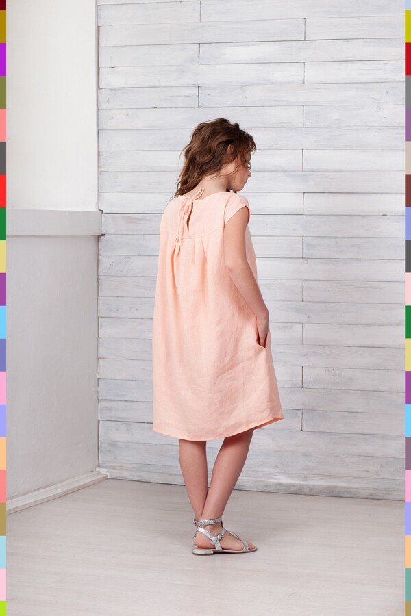 10 Us Kid's - Salmon. Ready To Ship. A239