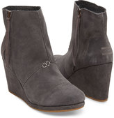 Thumbnail for your product : Toms Black Suede Women's Desert Wedge Highs