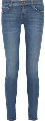 Current/Elliott The Ankle Mid-Rise Skinny Jeans