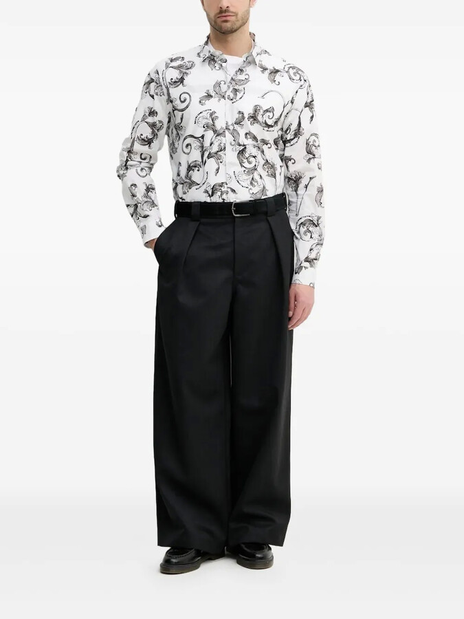 Versace Jeans Couture Baroque-Print Shirt
