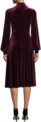 black halo ruby dress