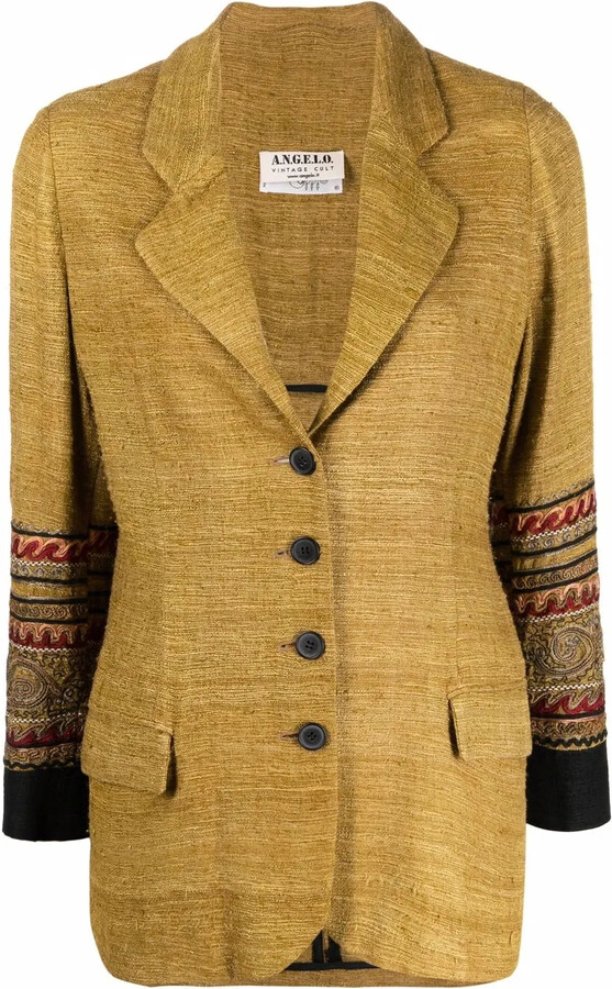 mustard blazer uk