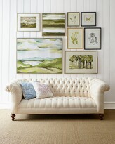 Thumbnail for your product : Old Hickory Tannery Ellsworth Neutral Tufted Sofa 84"