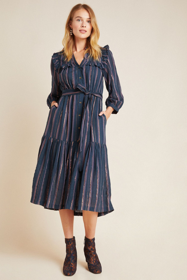 anthropologie hermia midi dress