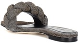 Thumbnail for your product : Marco De Vincenzo Braided metallic slides