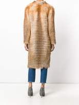 Thumbnail for your product : Liska collarless midi coat