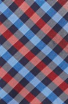 Thumbnail for your product : Nordstrom 'Presidential' Gingham Silk Zipper Tie (Big Boys)