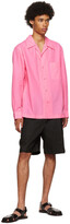 Thumbnail for your product : 3.1 Phillip Lim Pink Convertible Collar Shirt