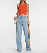 Thumbnail for your product : Versace Royal Rebellion wide-leg jeans
