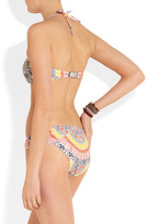 Thumbnail for your product : Mara Hoffman Medicine Wheel printed bandeau bikini