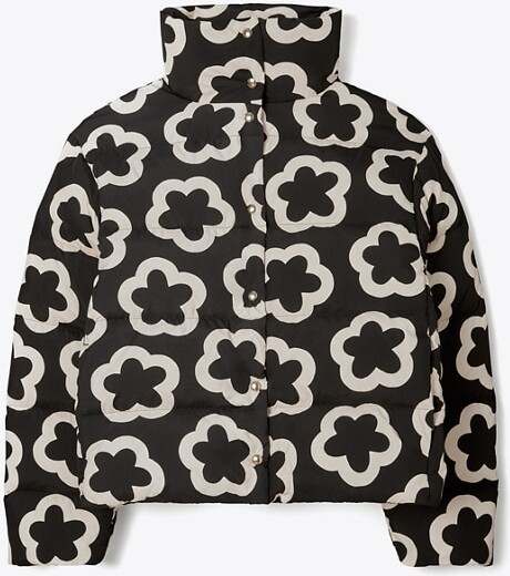 Tory Burch Printed Down Jacket - ShopStyle